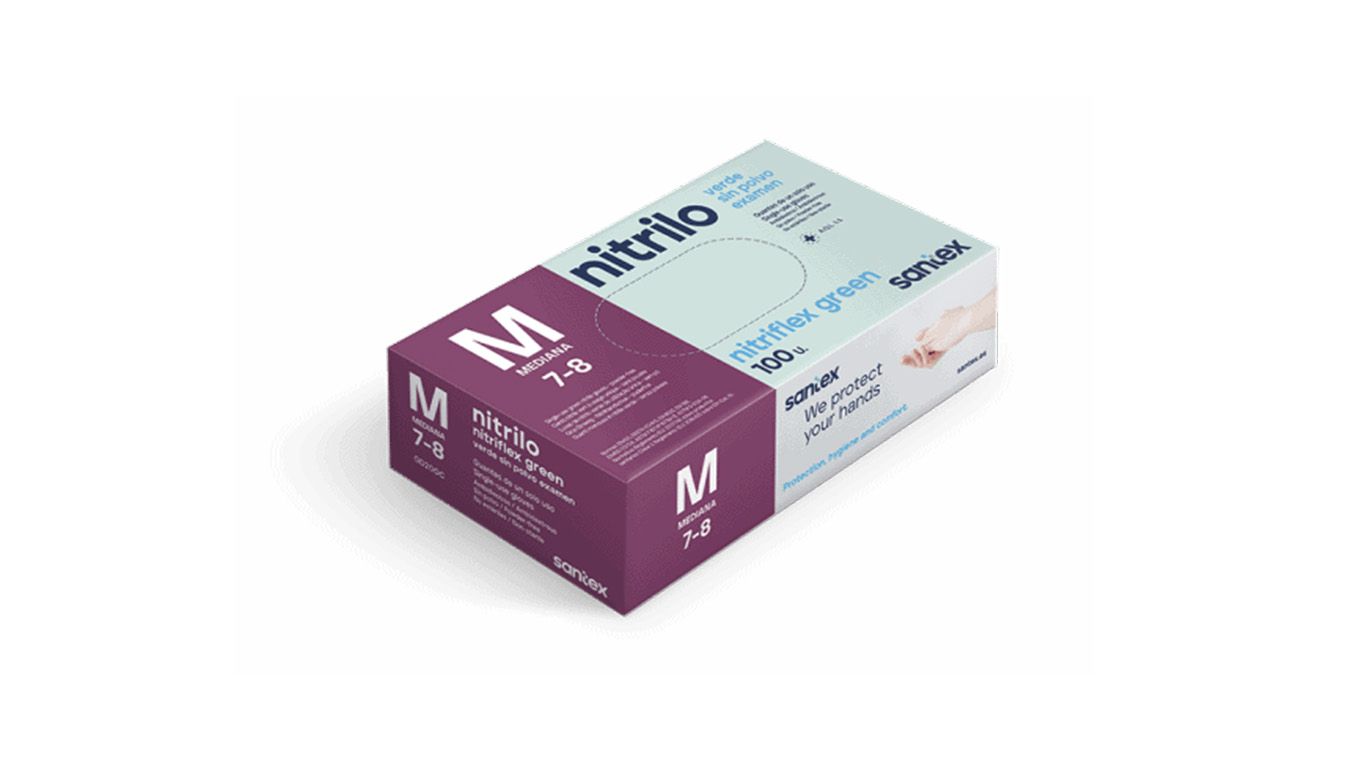 luvas-nitrilo-verde-t-s-cx-100-un